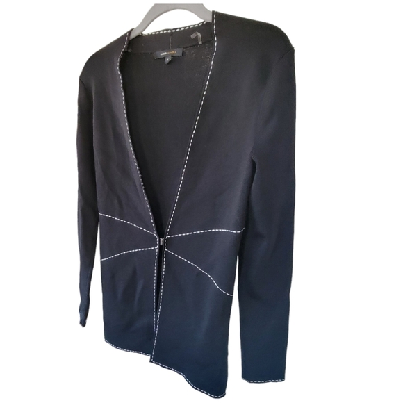 BCBGMAXAZRIA Sz Small Cardigan Sweater Jacket Black - Picture 2 of 11